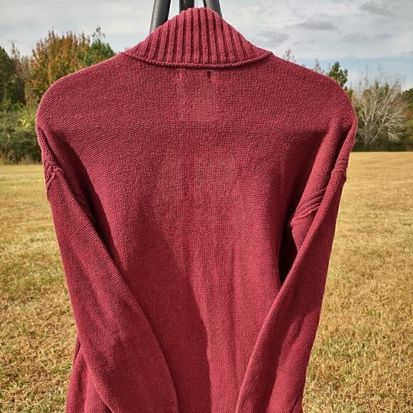 Eddie Bauer Burgundy Women's Sweater Size M - Picture 5 of 10